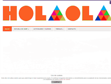 Tablet Screenshot of holaola.com